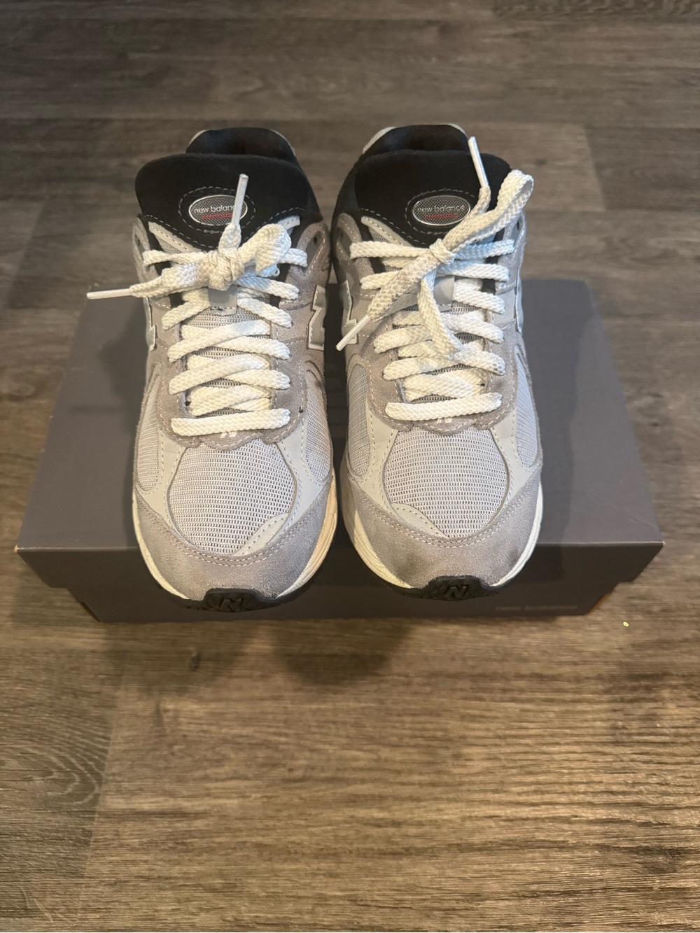 New Balance 2002R Gray and Black Men's Running Sneakers